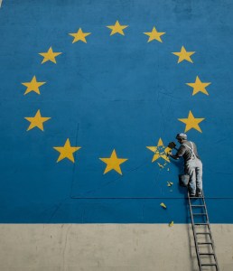 Banksy Brexit Mural Appears Near The Port Of Dover